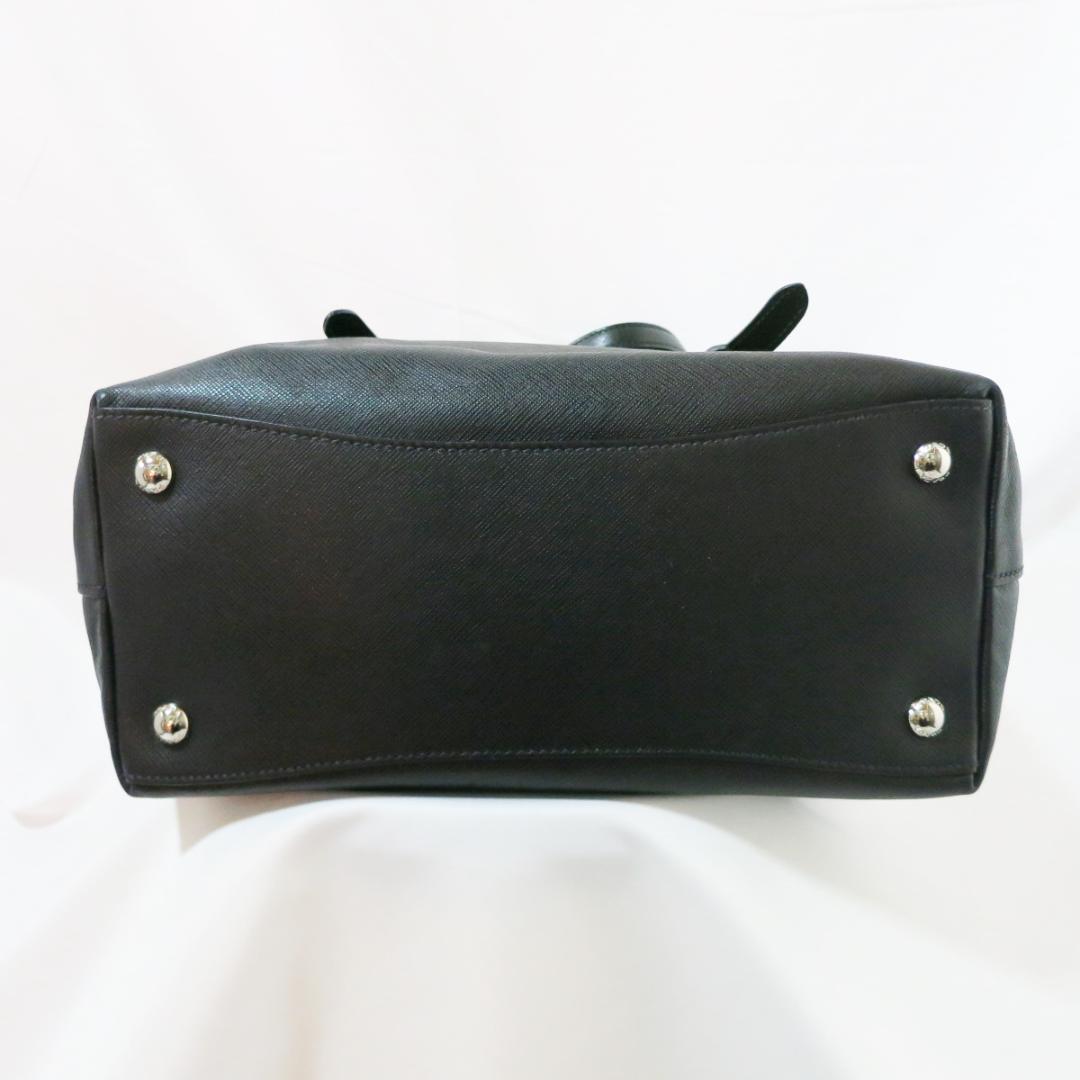 PRADA プラダ レザートートバッグ 　サフィアーノ　ブラック