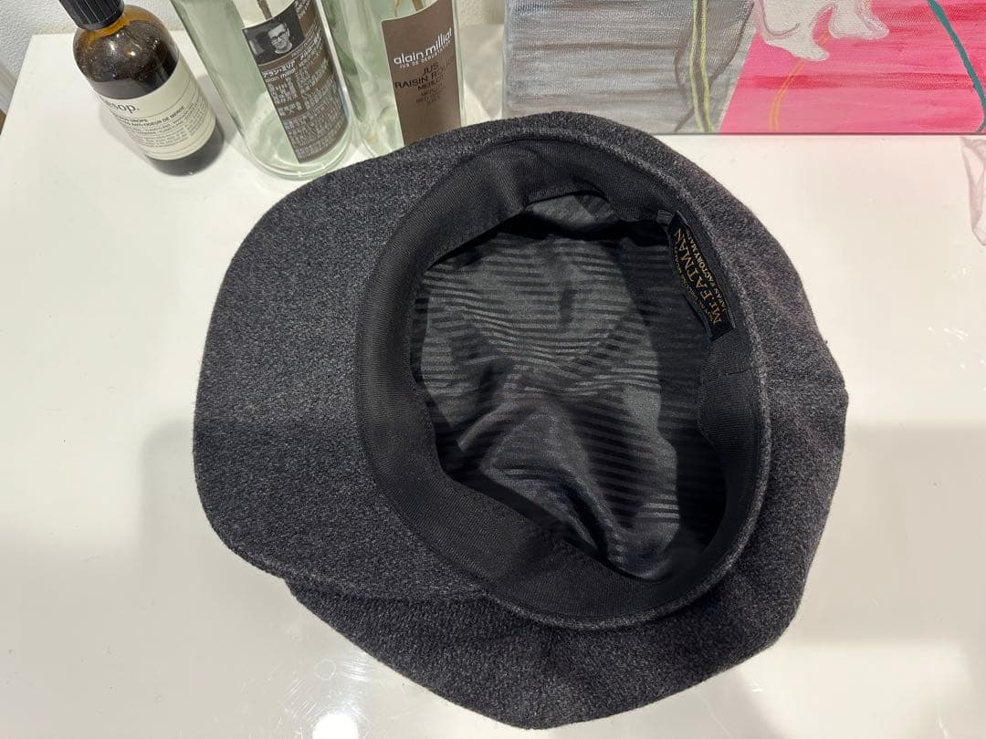 Mr.FATMAN ツィード　ジョニーキャスケット GRAY