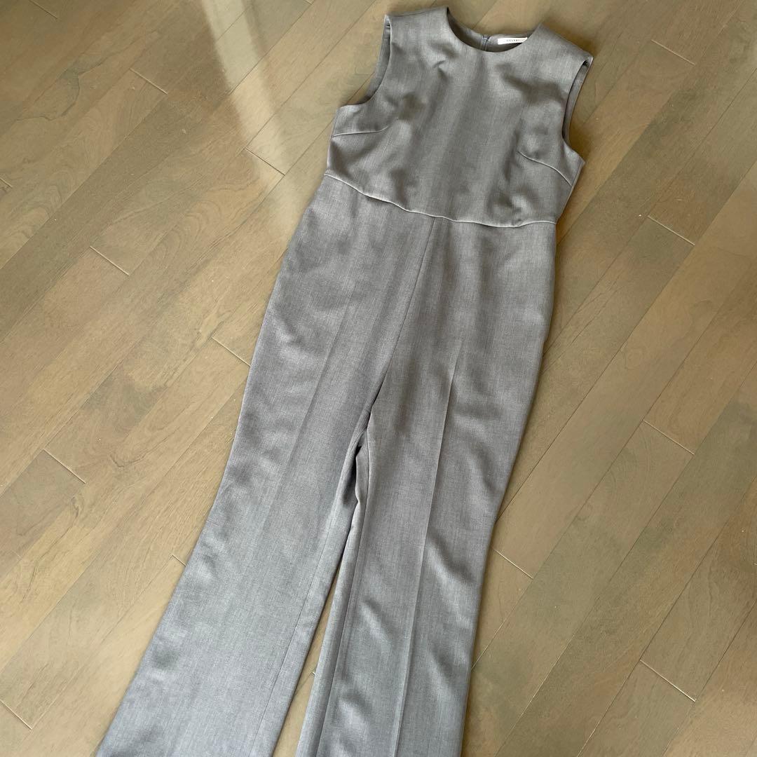 ドゥーズィエム　セルリ ノースリーブオールインワン グレー