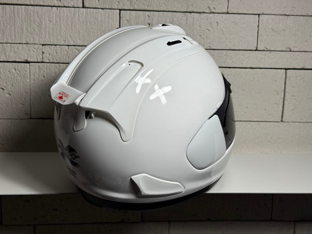 アライ(Arai) RX-7X ソリッドホワイト　（61.62センチ）