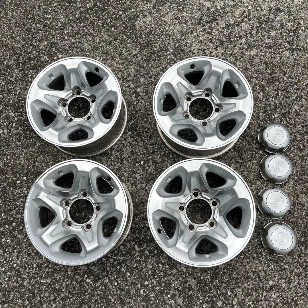 【aki】トヨタ ランドクルーザー 70 純正 16インチ 7J ±0