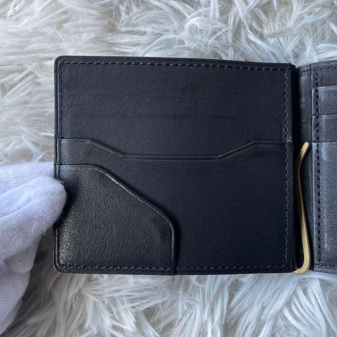 【極美品】土屋鞄 はビークル マネークリップ 財布
