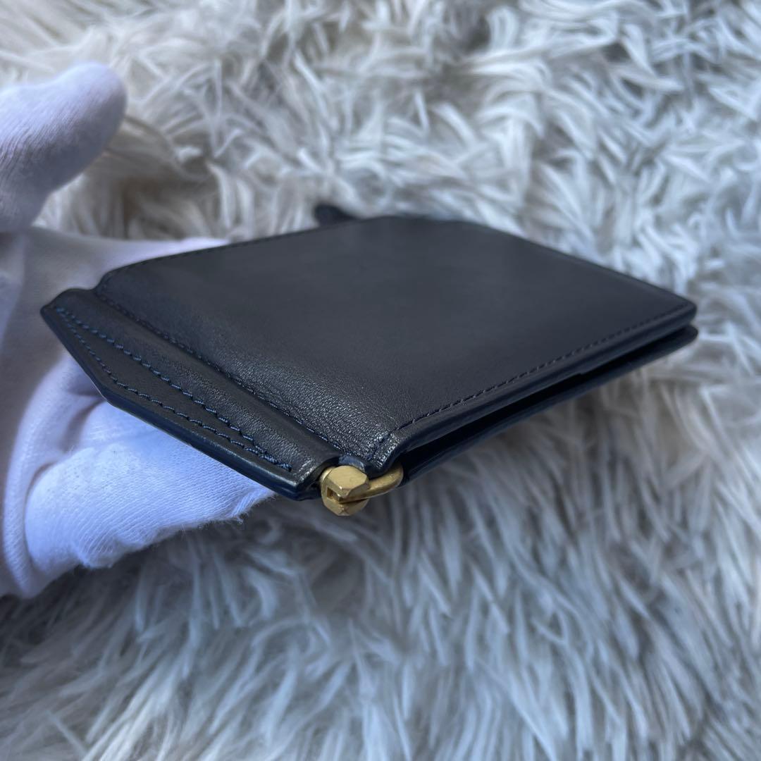 【極美品】土屋鞄 はビークル マネークリップ 財布