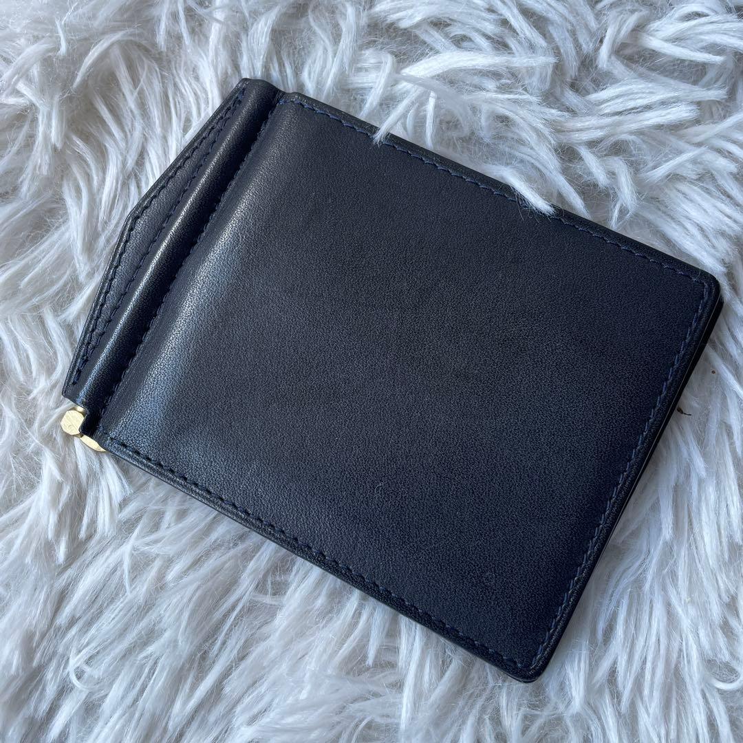 【極美品】土屋鞄 はビークル マネークリップ 財布