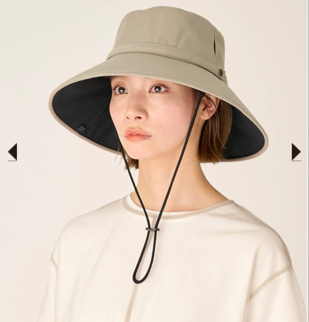 新品未使用　サンバリア100 ウィンドハット　モカ