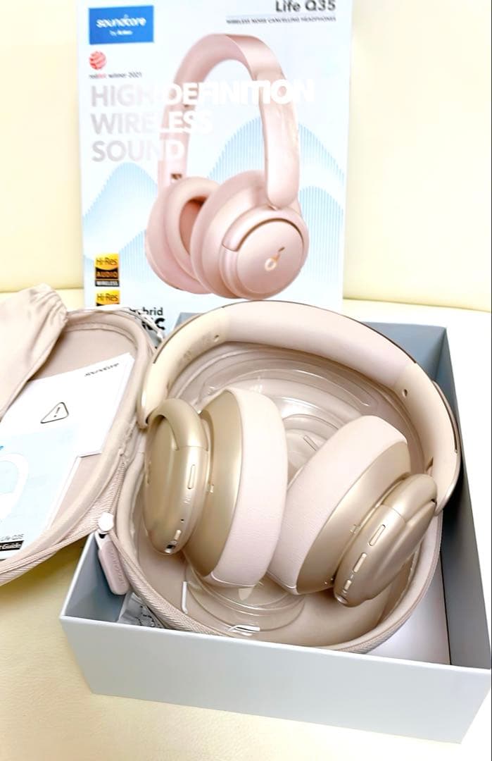 【未使用品✨美品】Anker Soundcore Life Q35 ピンク