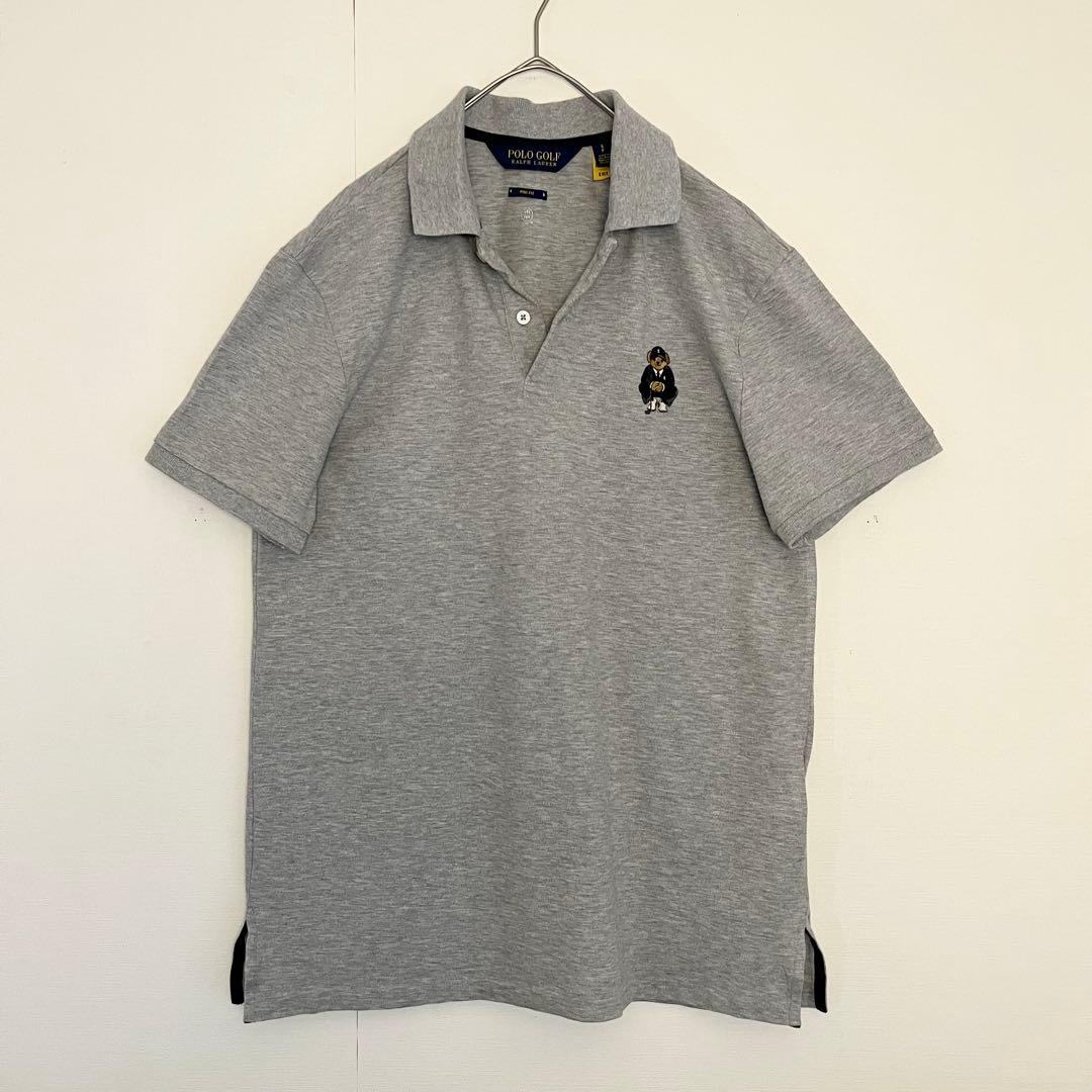 【完売モデル★未使用に近い★現行QRタグ】ポロベアポロシャツ★POLO GOLF