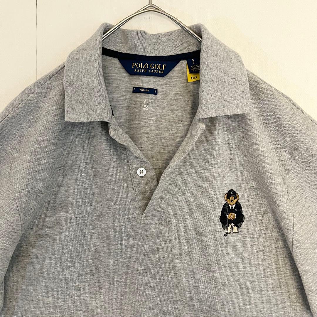 【完売モデル★未使用に近い★現行QRタグ】ポロベアポロシャツ★POLO GOLF