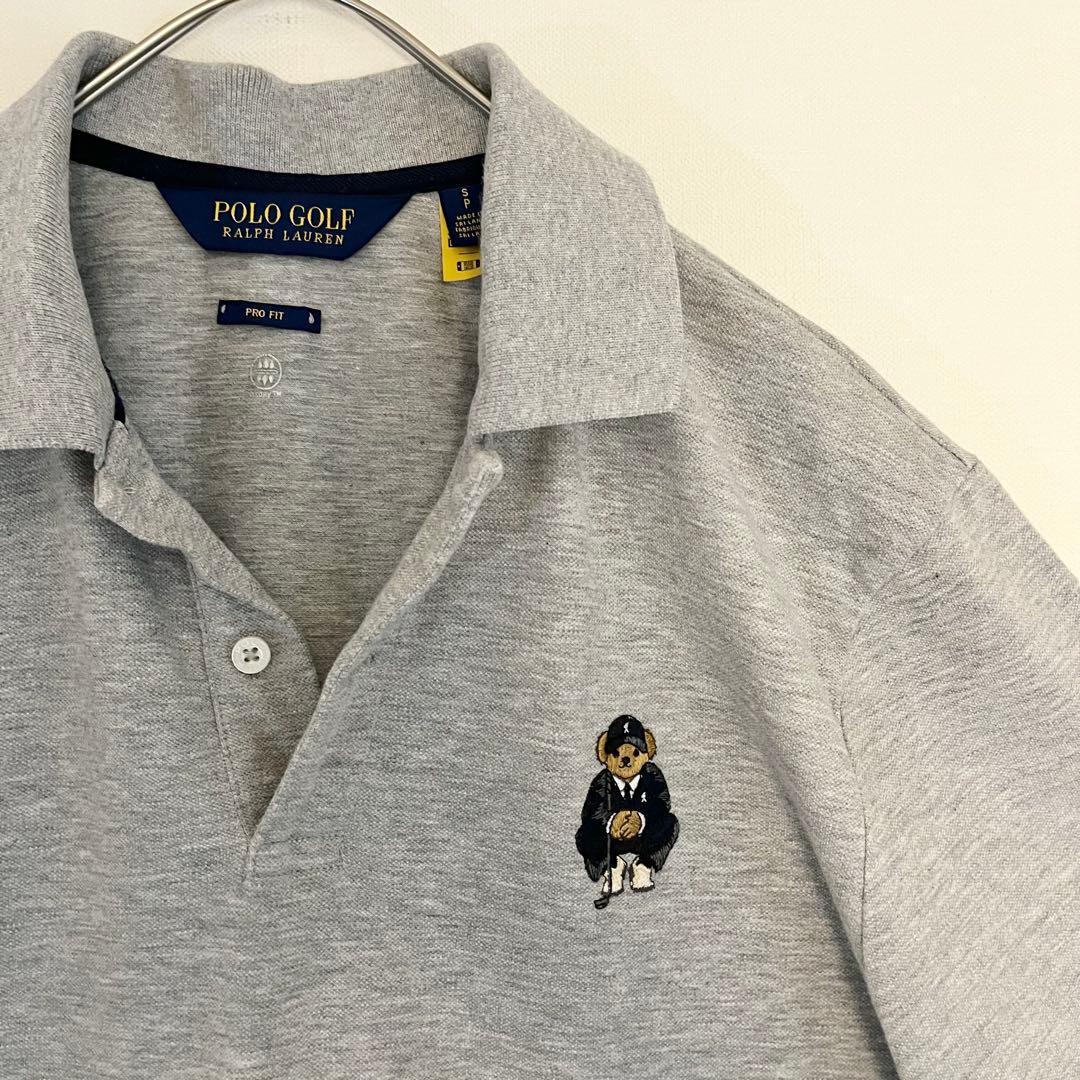 【完売モデル★未使用に近い★現行QRタグ】ポロベアポロシャツ★POLO GOLF