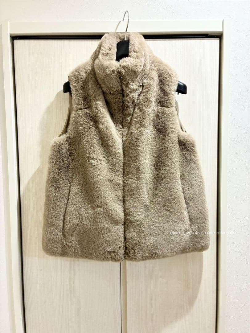 スコットクラブファードッキングキルティングベスト