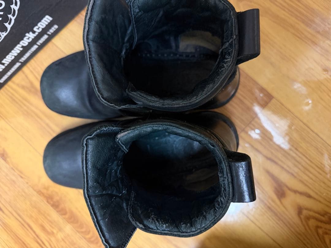 廃盤NEW ROCK エンジニアブーツ ブラック