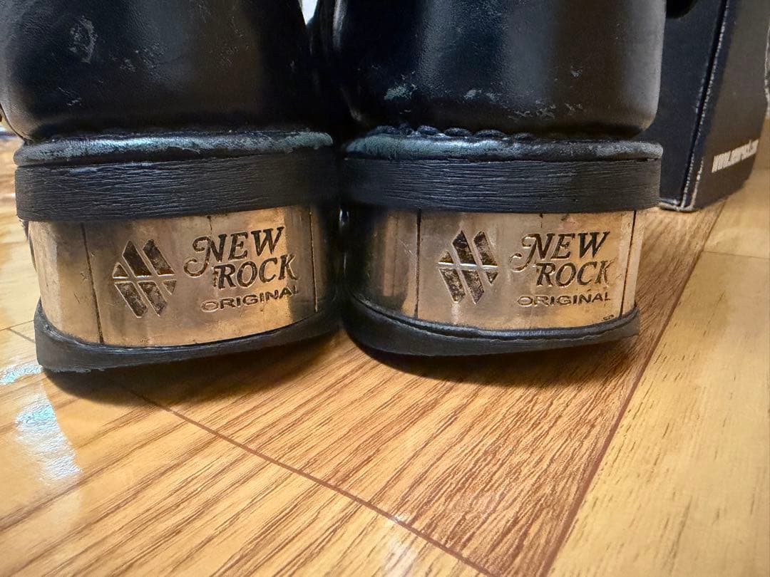 廃盤NEW ROCK エンジニアブーツ ブラック
