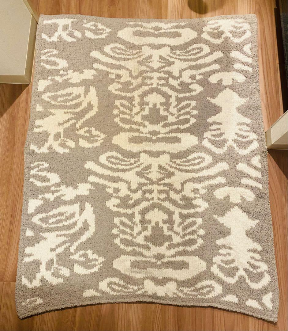 カシウエア　ダマスクハーフブランケット