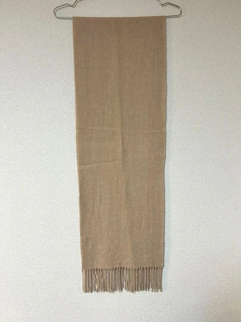 Chloé ピンクベージュ マフラー フリンジ付き