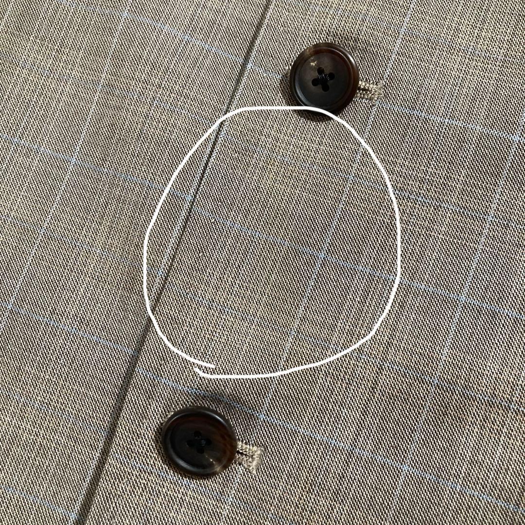 ポールスミス ロロピアーナ コラボ スーツ セットアップ ウール チェック