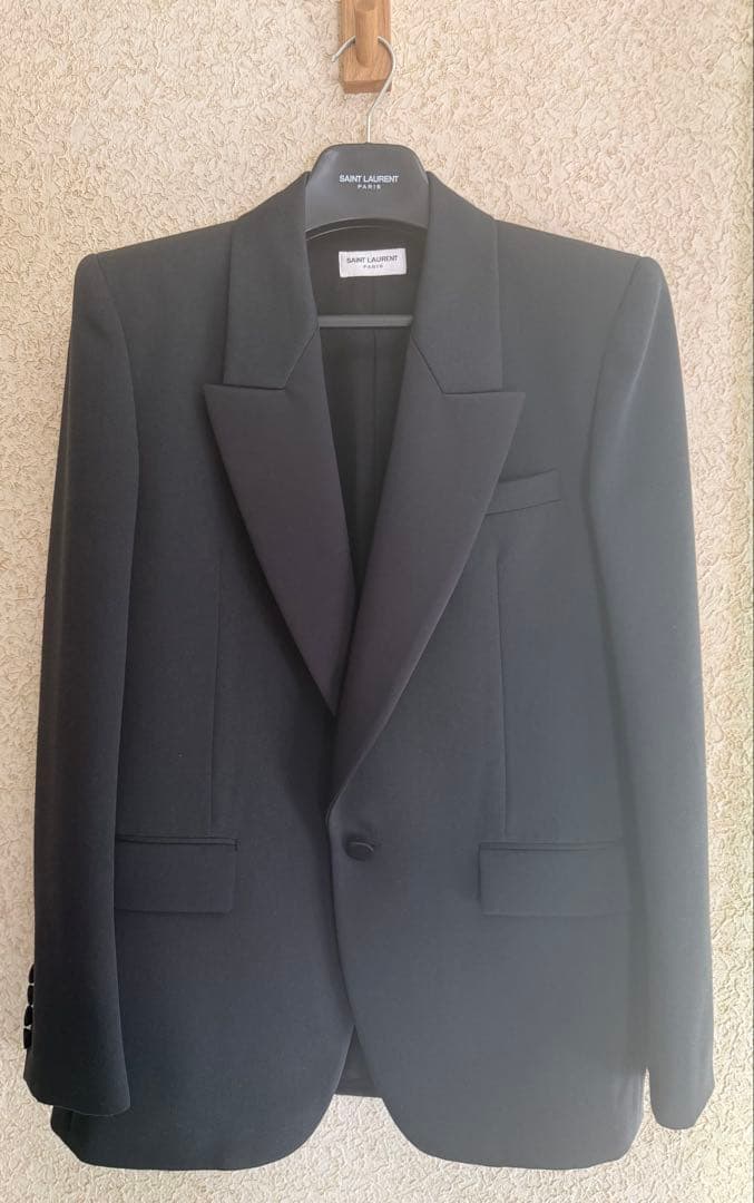 SAINT LAURENT スモーキングジャケット パワーショルダー