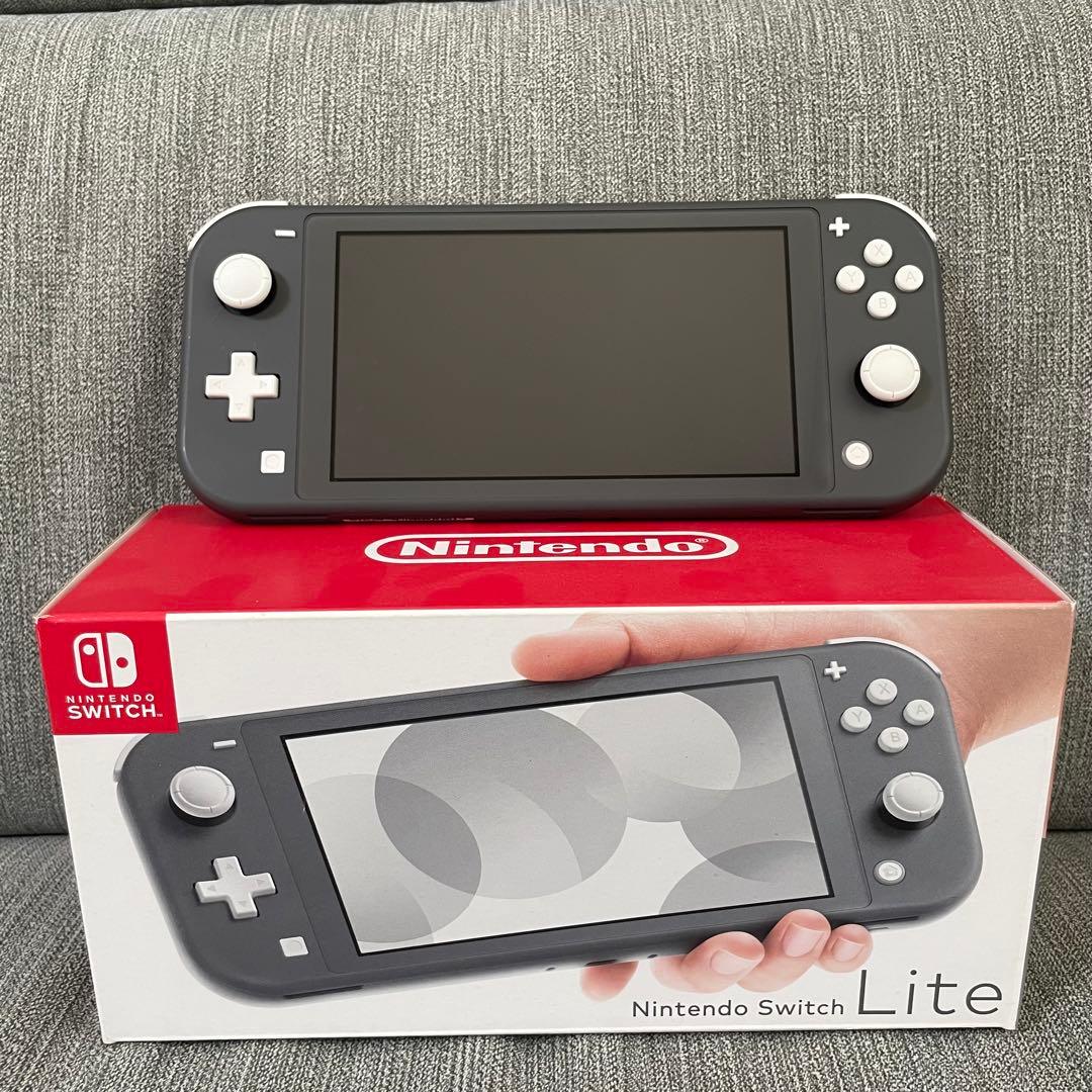 美品・動作確認済⭐︎Nintendo Switch Lite ライト グレー 本体