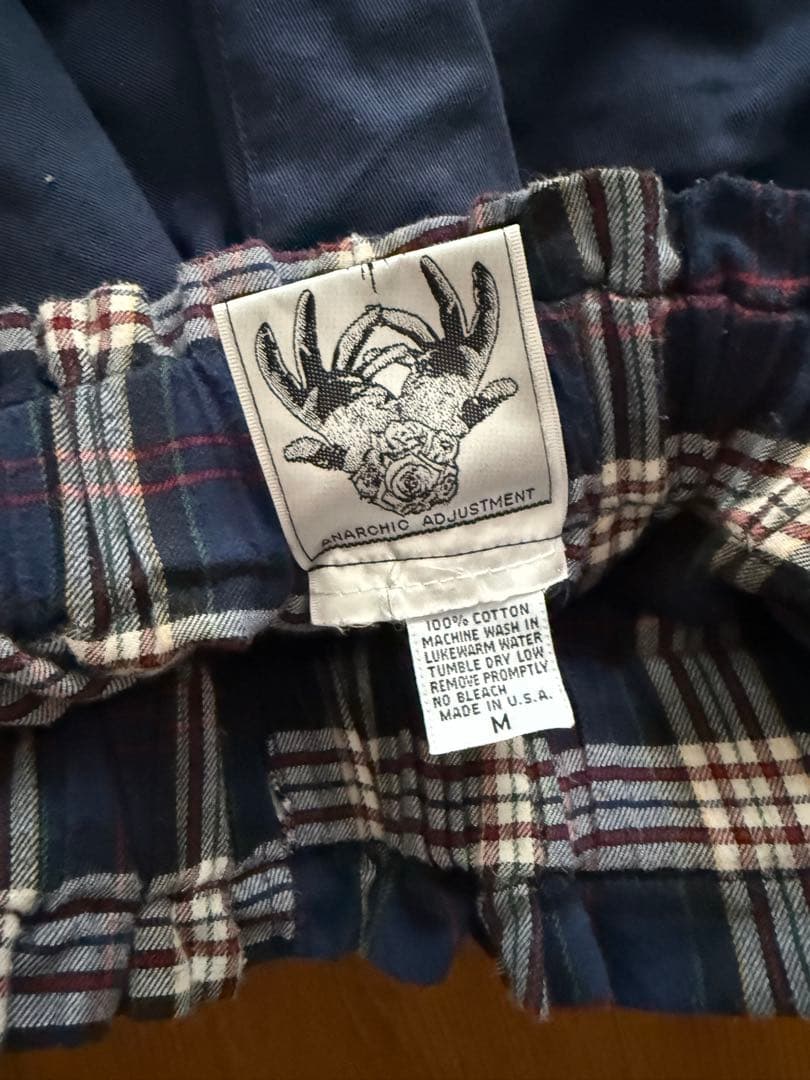 【最終値下げ】ANARCHIC ADJUSTMENT レイヤードハーフパンツ