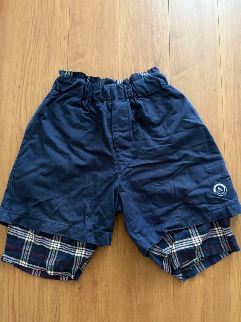 【最終値下げ】ANARCHIC ADJUSTMENT レイヤードハーフパンツ