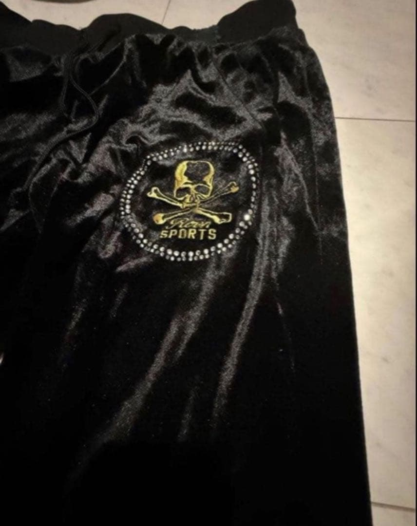 roen ロエン track jacket ベロアラインストーン ジャージset