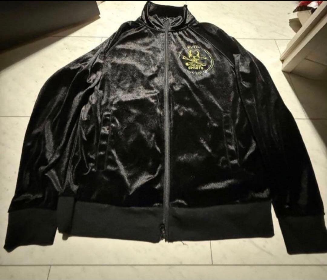 roen ロエン track jacket ベロアラインストーン ジャージset