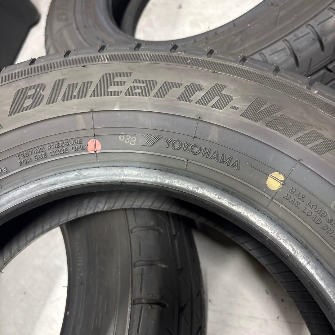 YOKOHAMA 2024年製新車外しタイヤ4本軽トラ軽バン 145/80R12