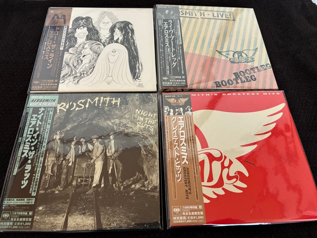 限定　エアロスミス 紙ジャケット　CD19枚　限定ボックスセット