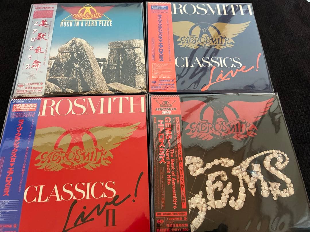 限定　エアロスミス 紙ジャケット　CD19枚　限定ボックスセット