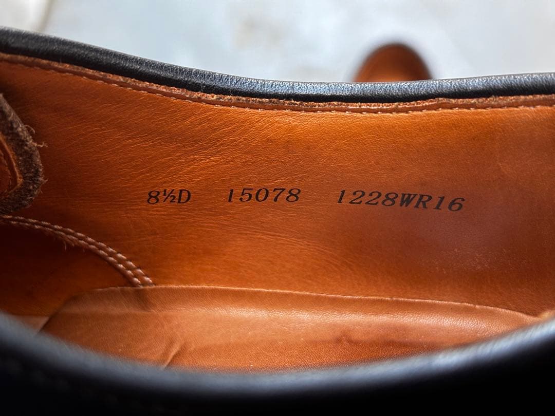 WHEEL ROBE MOC TOE 15078 ウィールローブ 8.5D