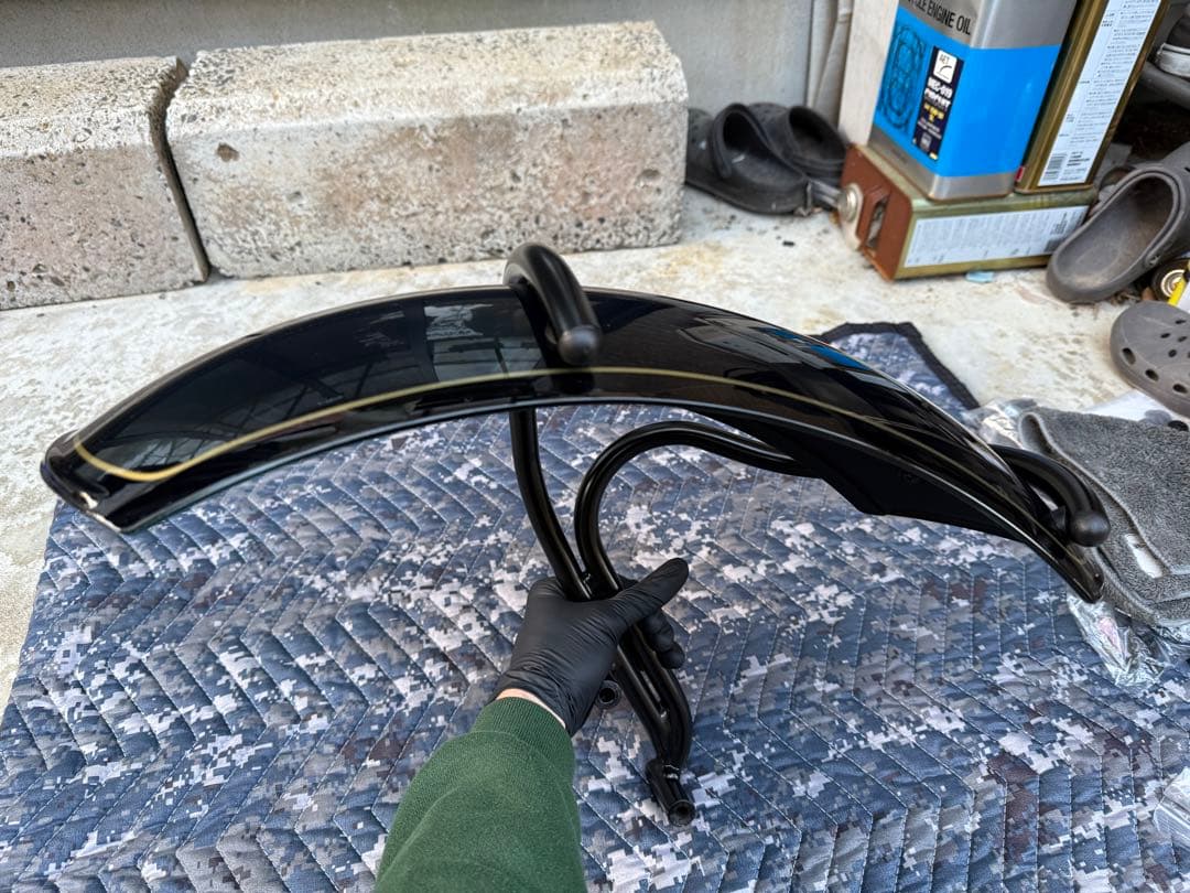 Wunderlich製インナーリアフェンダー　 R nineTシリーズ用