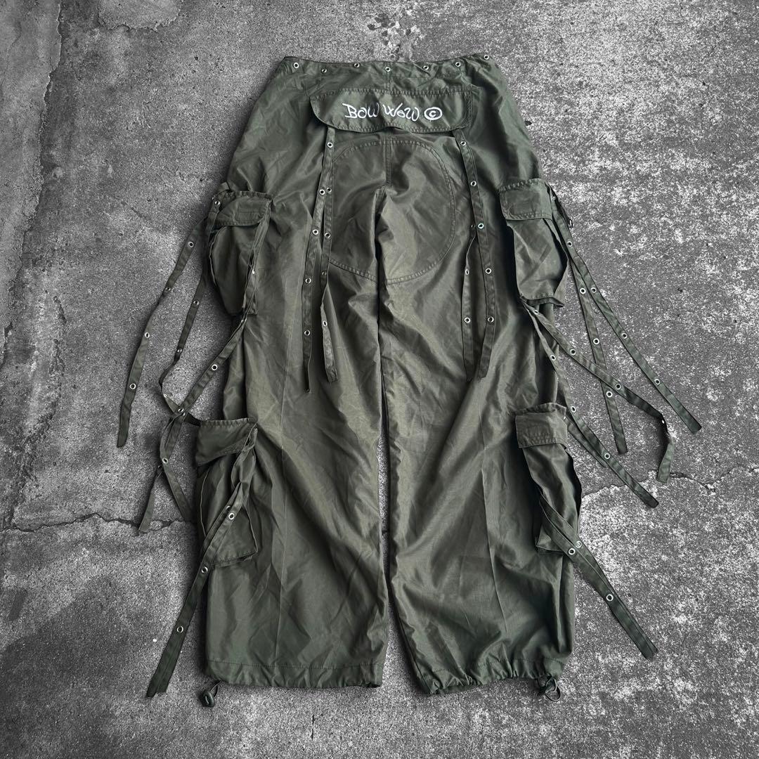 00's Archive Y2K マルチストラップ ギミックカーゴパンツ