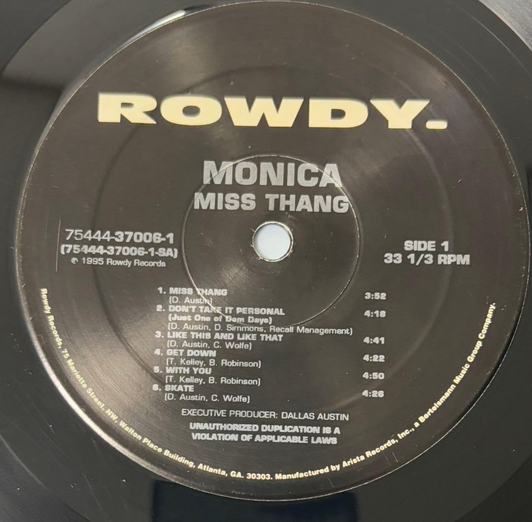 洋楽 Monica Miss Thang Dallas Austin