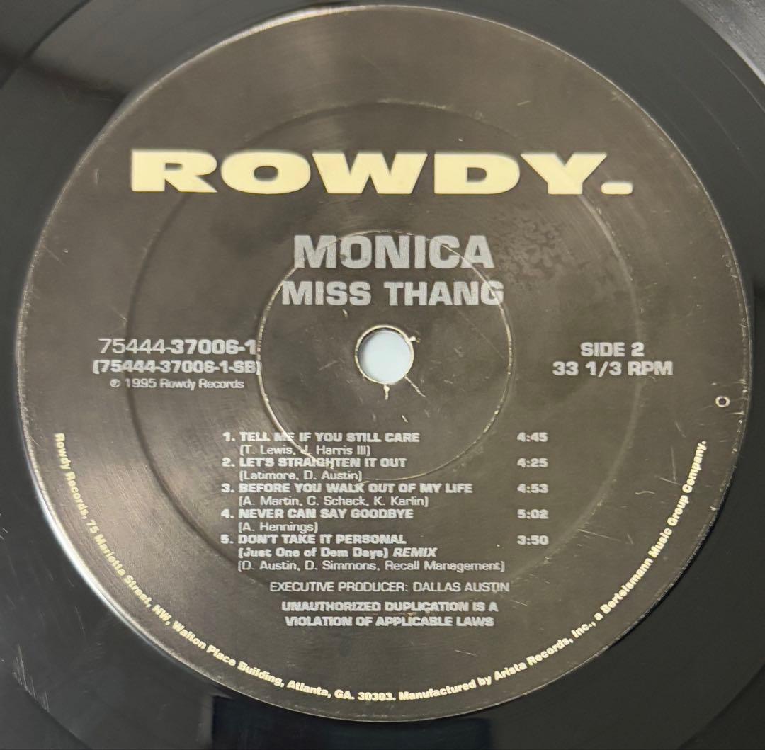 洋楽 Monica Miss Thang Dallas Austin