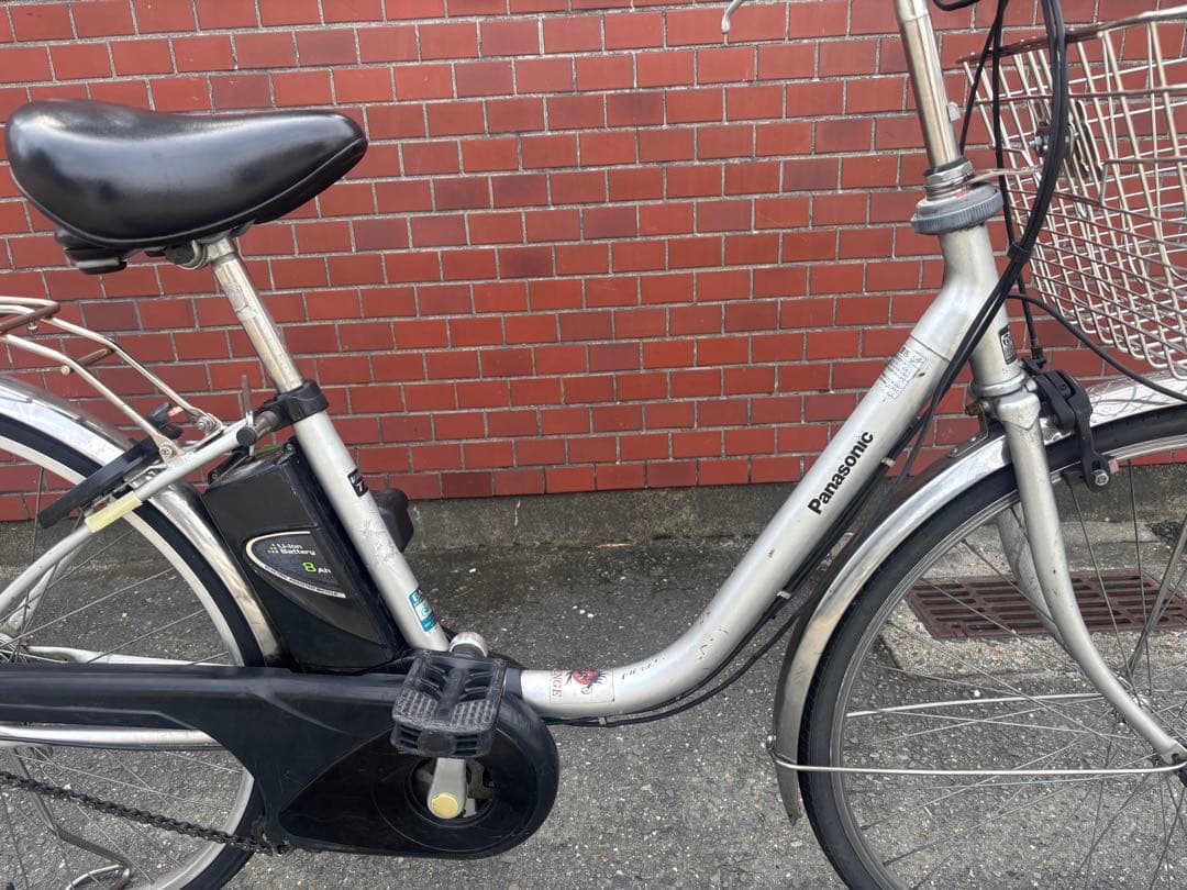Panasonic 電動アシスト自転車 シルバー