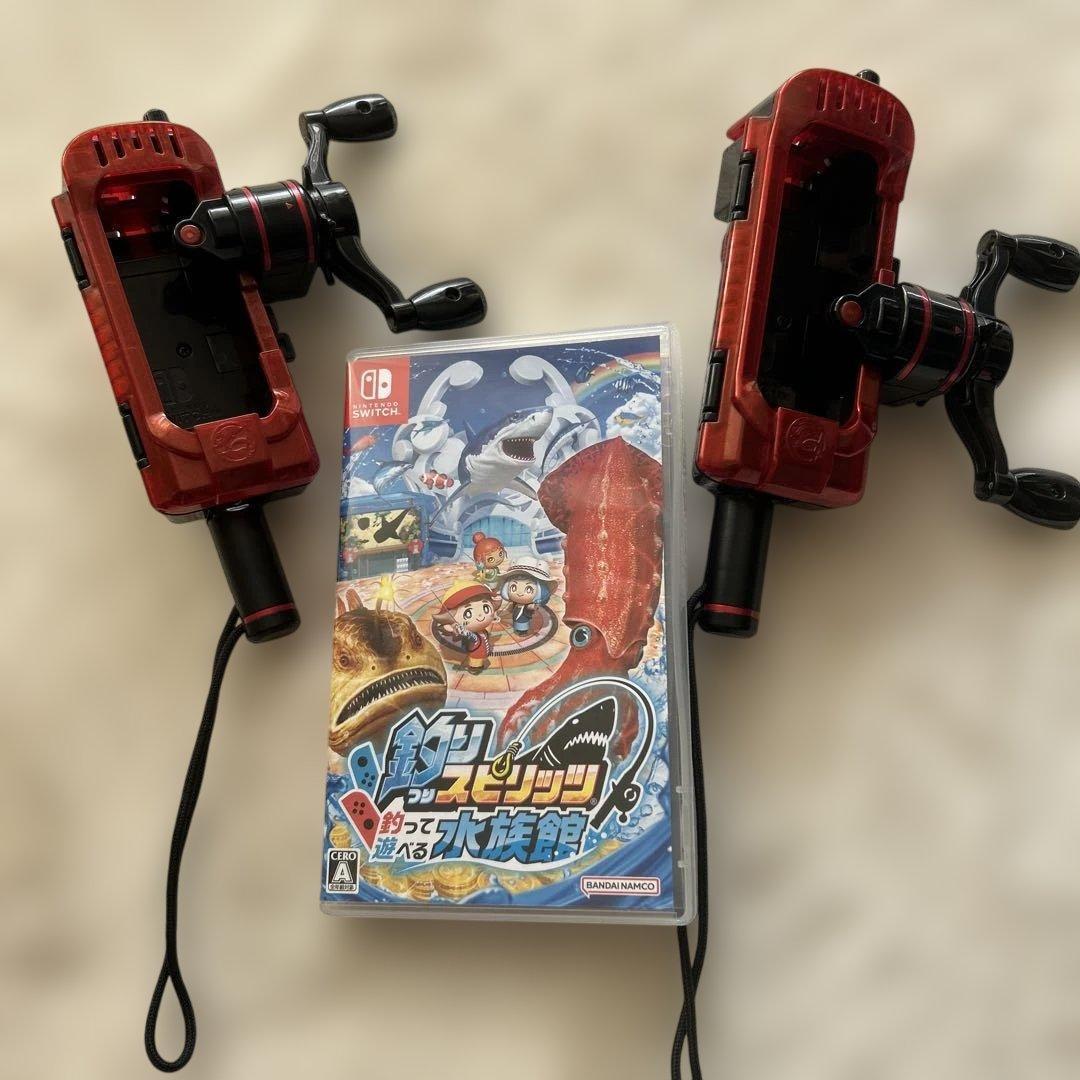 Switch 釣りスピリッツ　サオコン２つ付き　美品