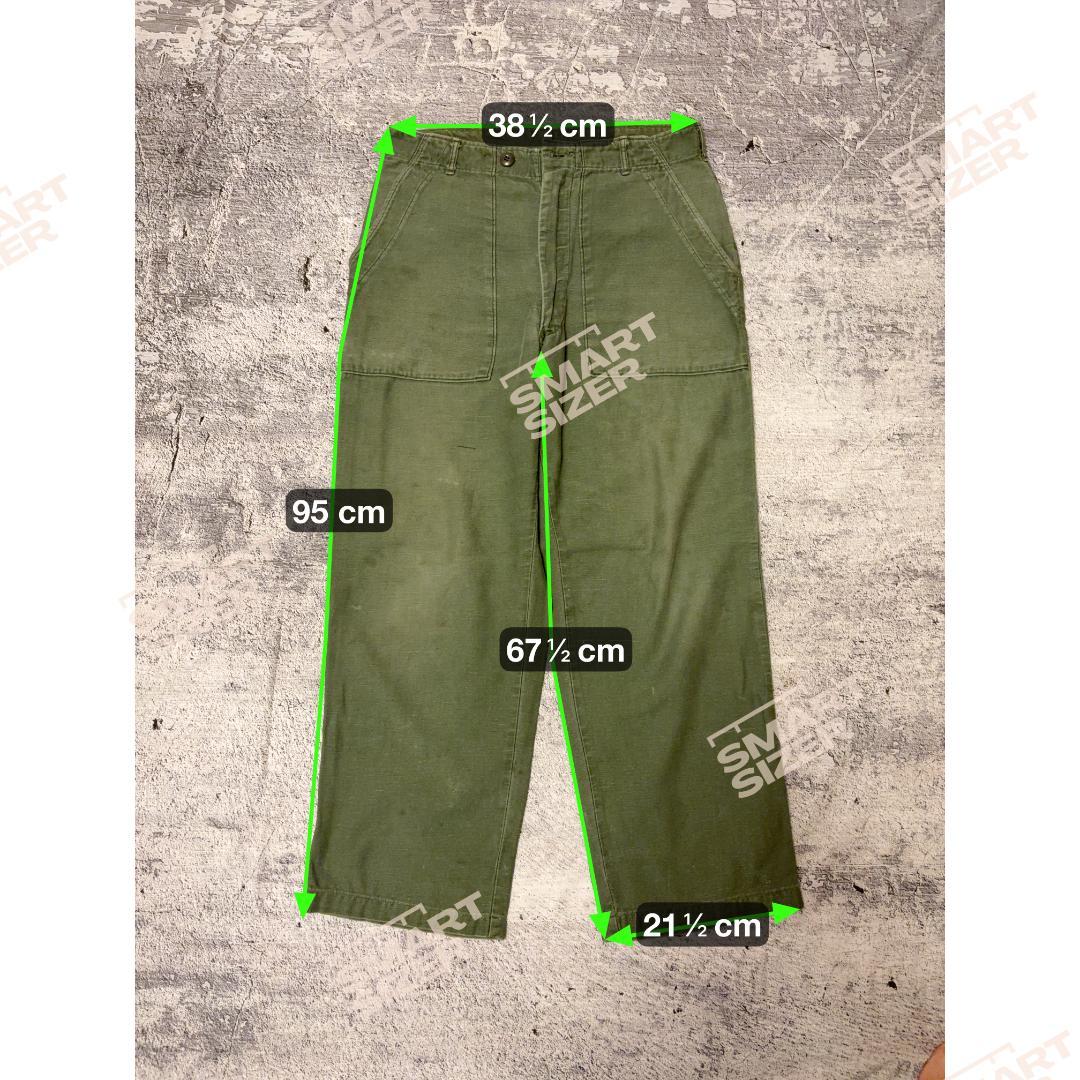 60s U.S.ARMY ベイカーパンツ 34✕29 OG107