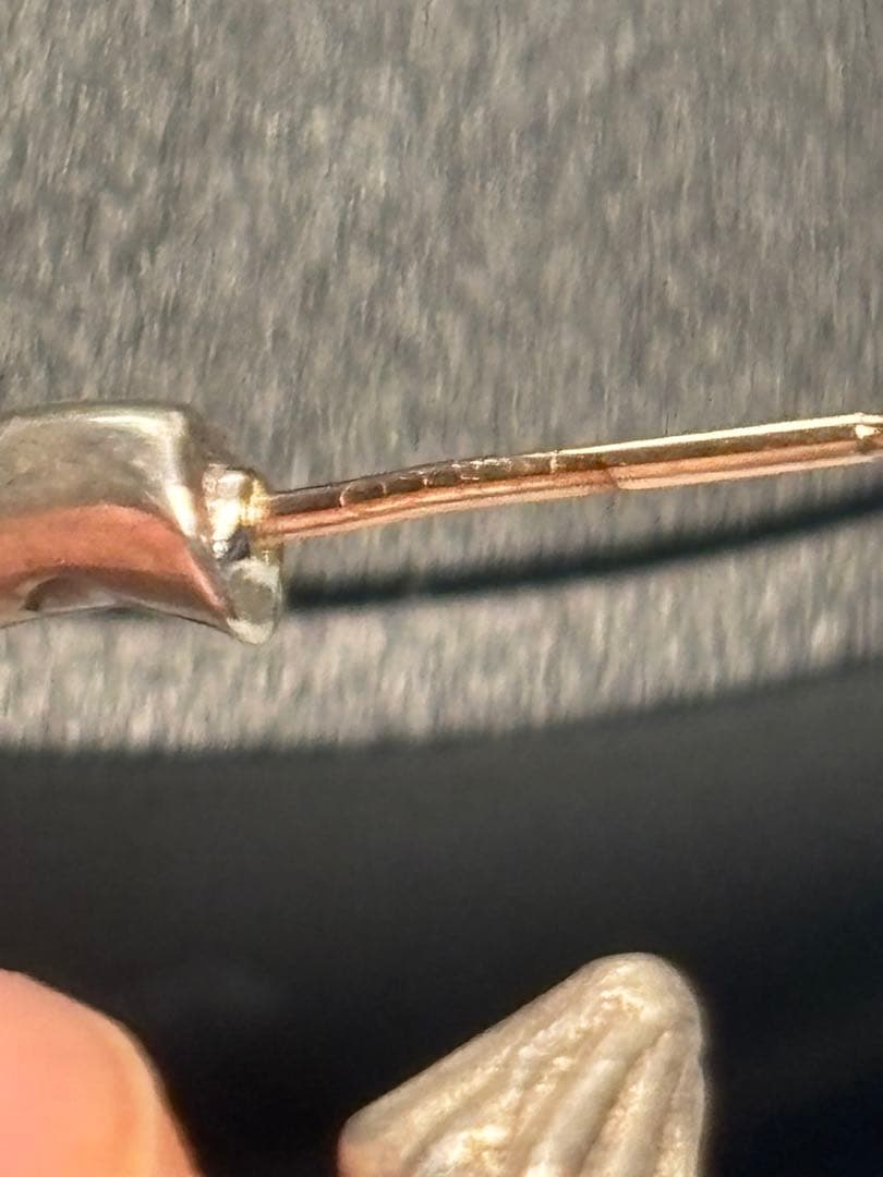 クロムハーツ　プレーンフープピアス(片耳用)