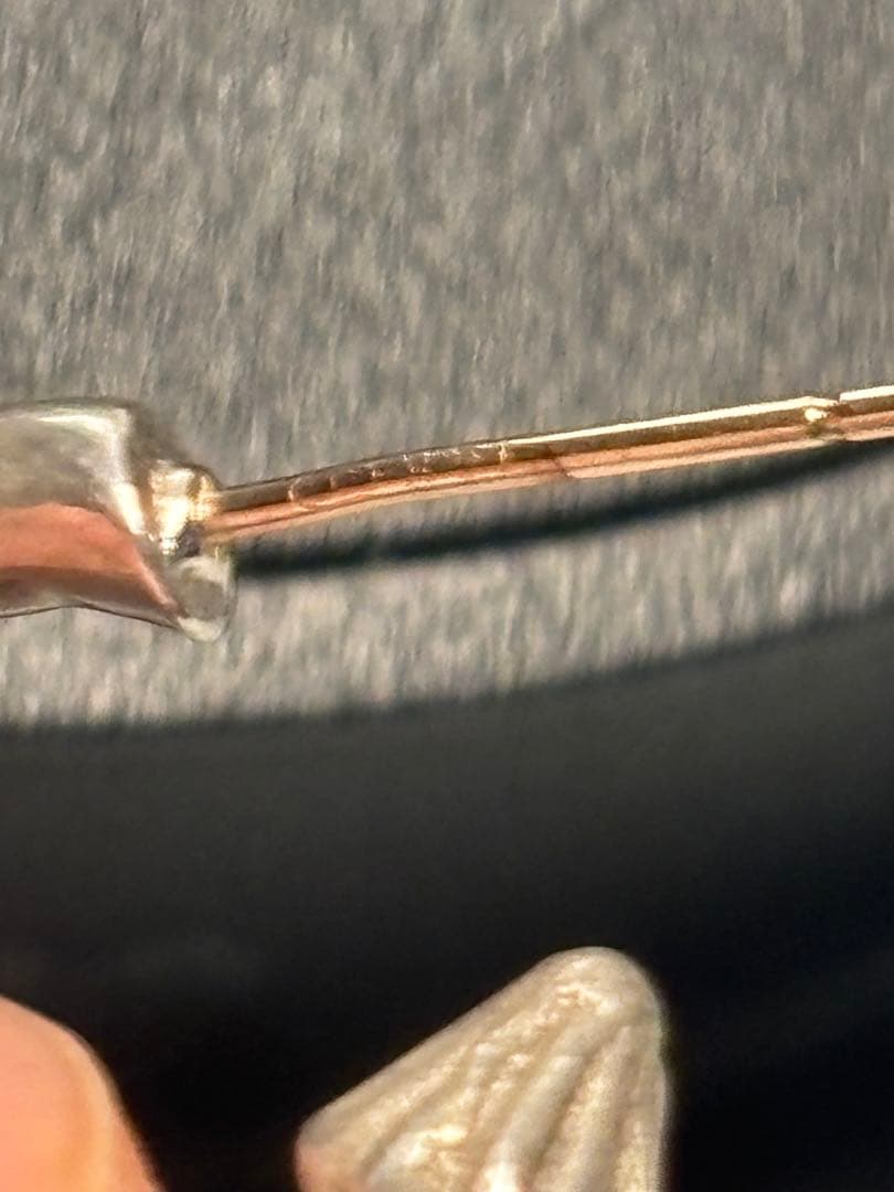 クロムハーツ　プレーンフープピアス(片耳用)