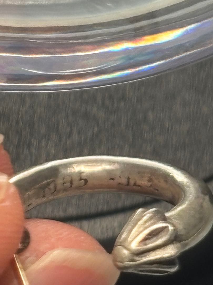 クロムハーツ　プレーンフープピアス(片耳用)