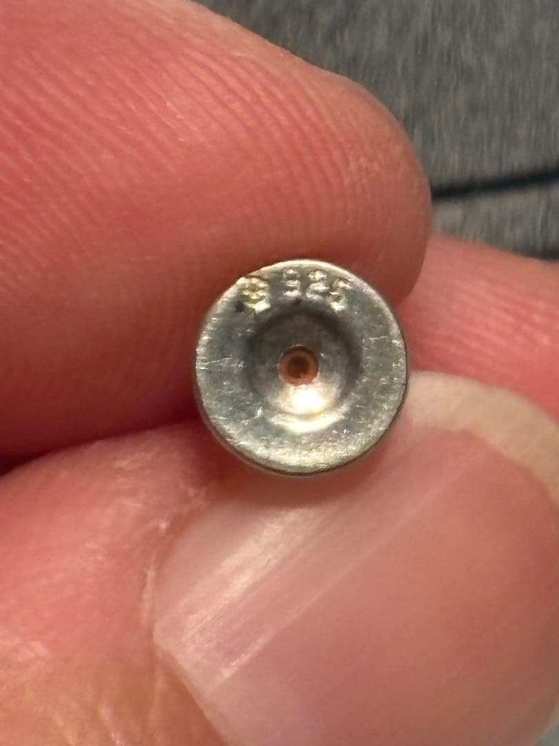 クロムハーツ　プレーンフープピアス(片耳用)