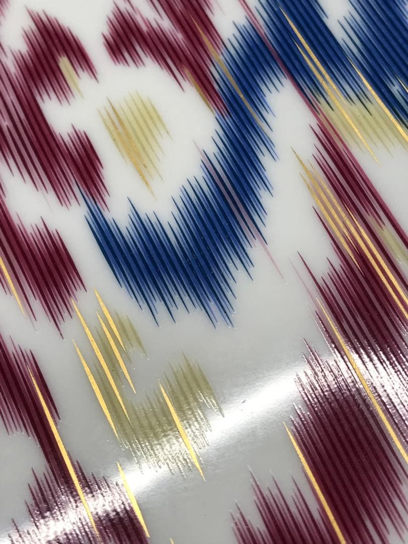 【美品】HERMES エルメス　ヴォヤージュ　アン　イカット　プレート　2P