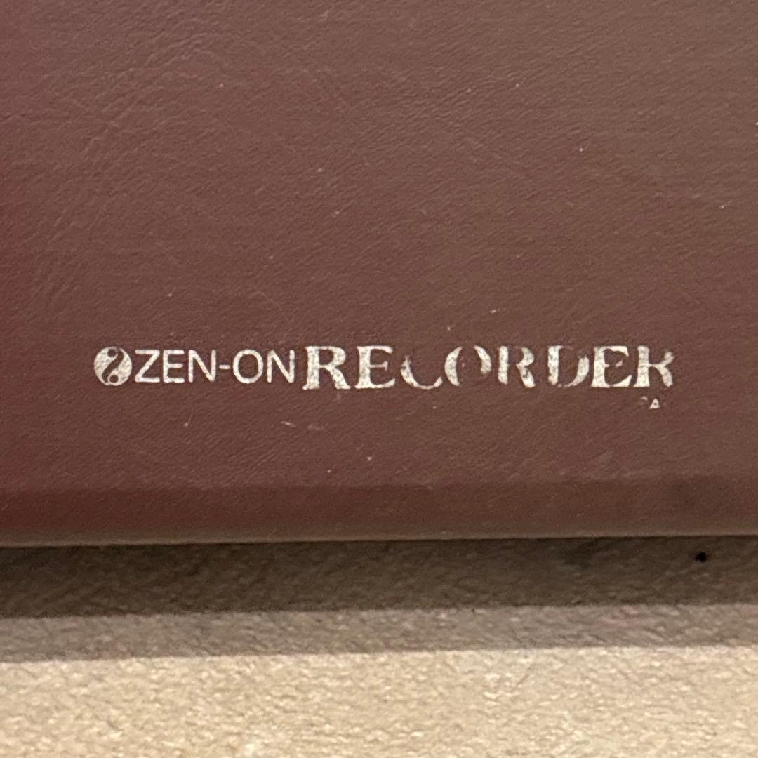 【希少 】ZEN-ON ゼンオン 全音 テナーリコーダ － 2300Bバロック式