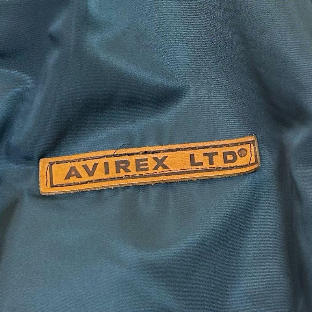 AVIREX アヴィレックス アーチロゴ 胸タグ MA-1 フライトジャケット