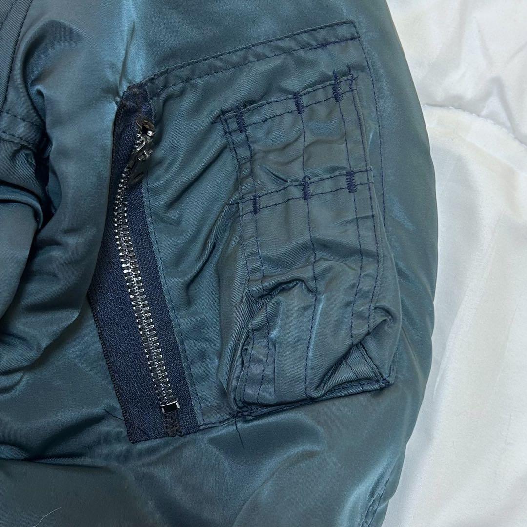 AVIREX アヴィレックス アーチロゴ 胸タグ MA-1 フライトジャケット