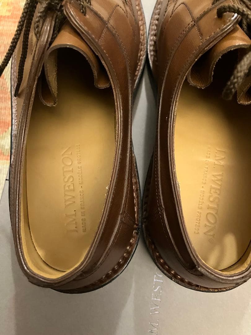 jmweston 677 ハントダービー　新品未使用　シューツリー付き　6D