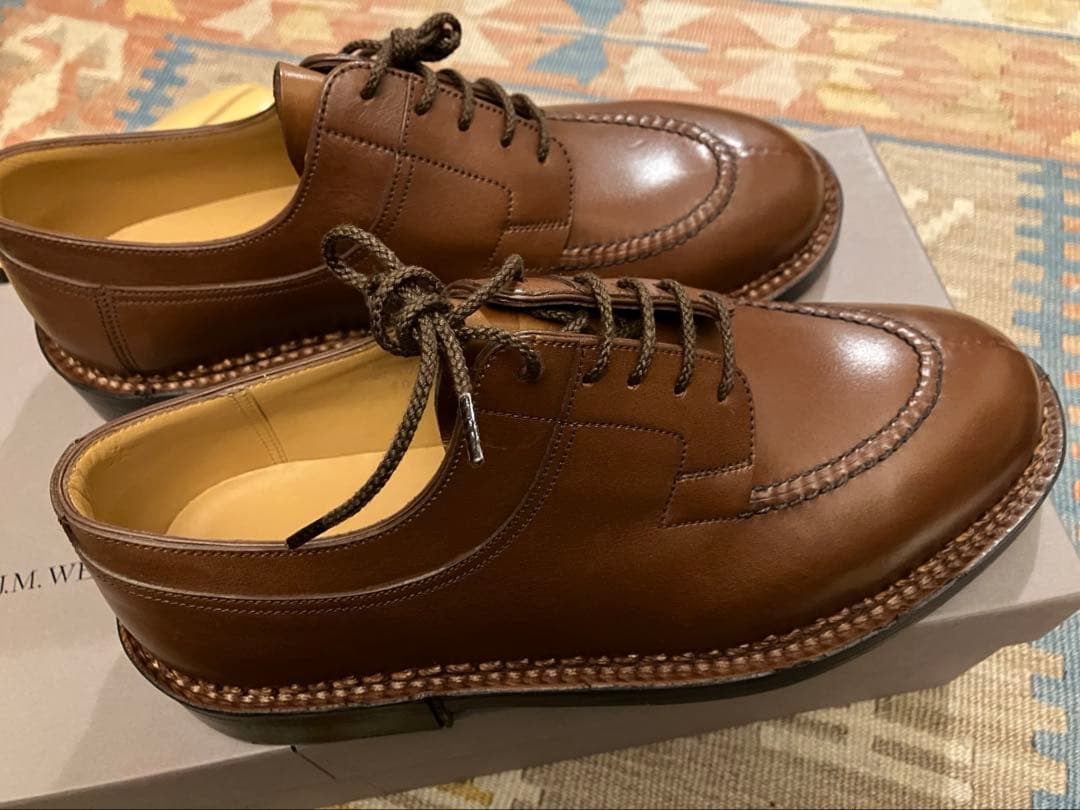 jmweston 677 ハントダービー　新品未使用　シューツリー付き　6D