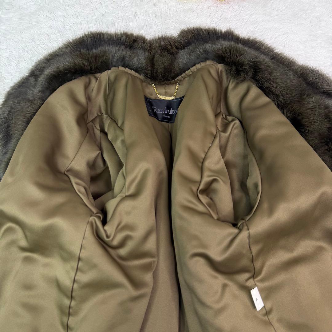 Rambulton ブルーフォックス デザイン◎ 肉厚 舐めし柔らか 毛並み◎