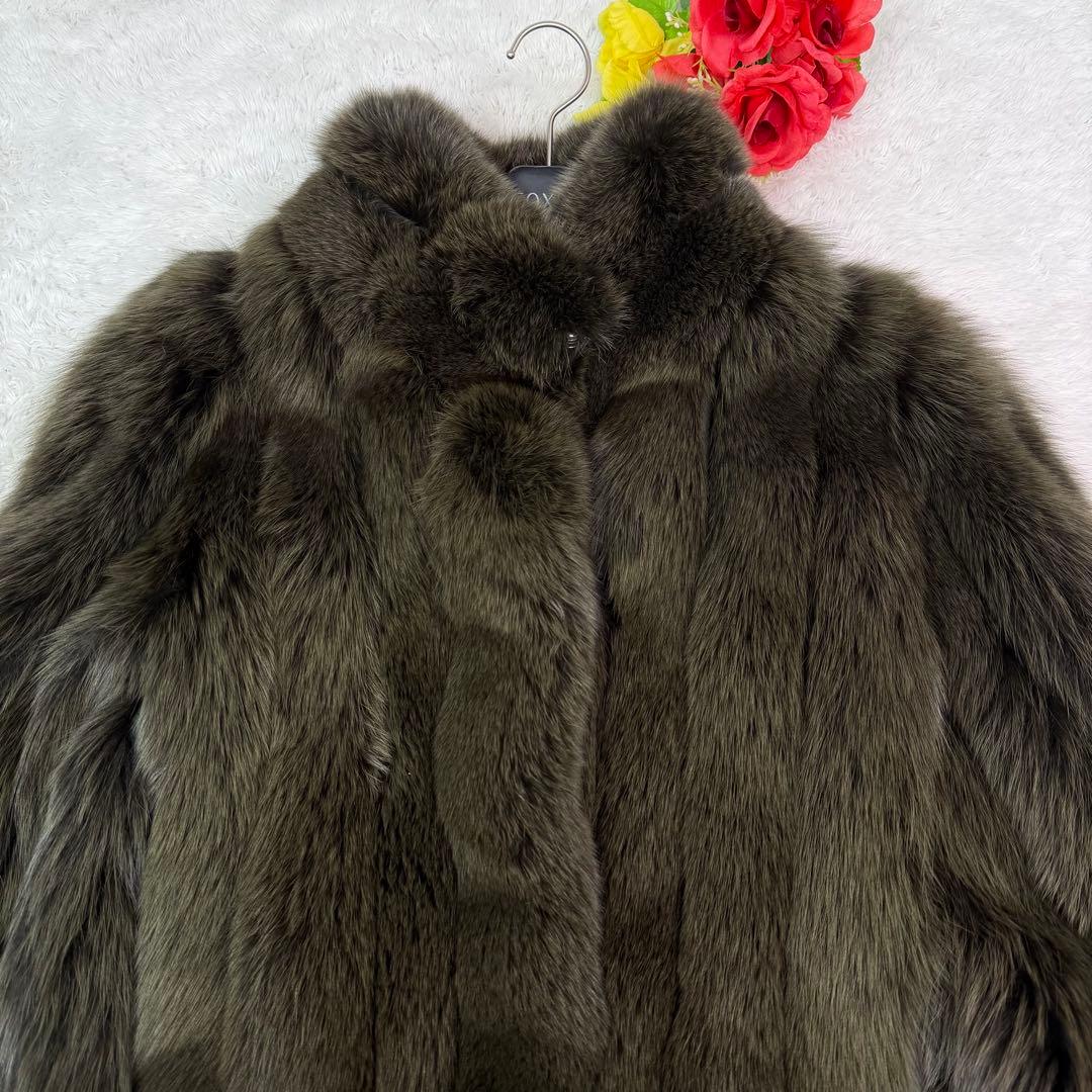 Rambulton ブルーフォックス デザイン◎ 肉厚 舐めし柔らか 毛並み◎