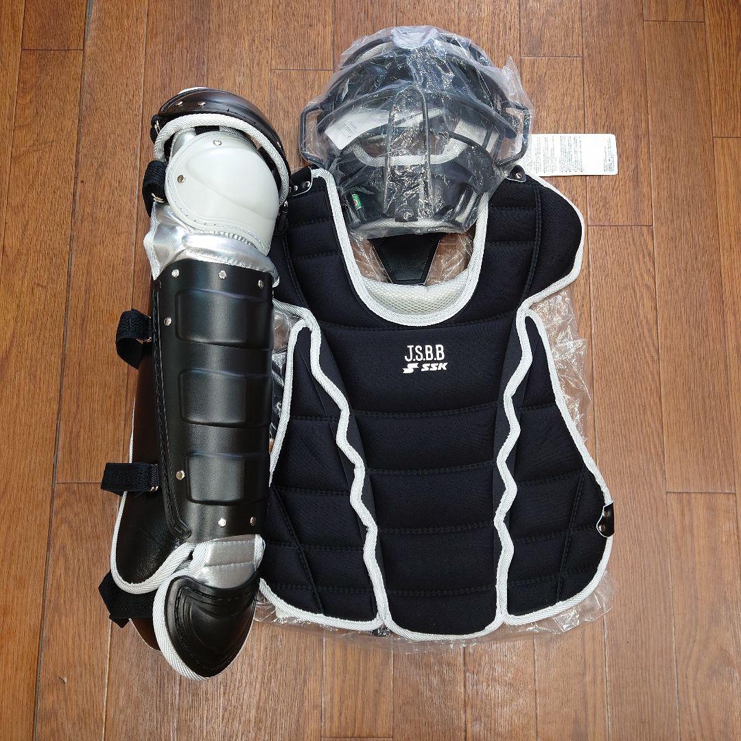 【未使用】SSK少年軟式防具5点セット（JSBB公認）