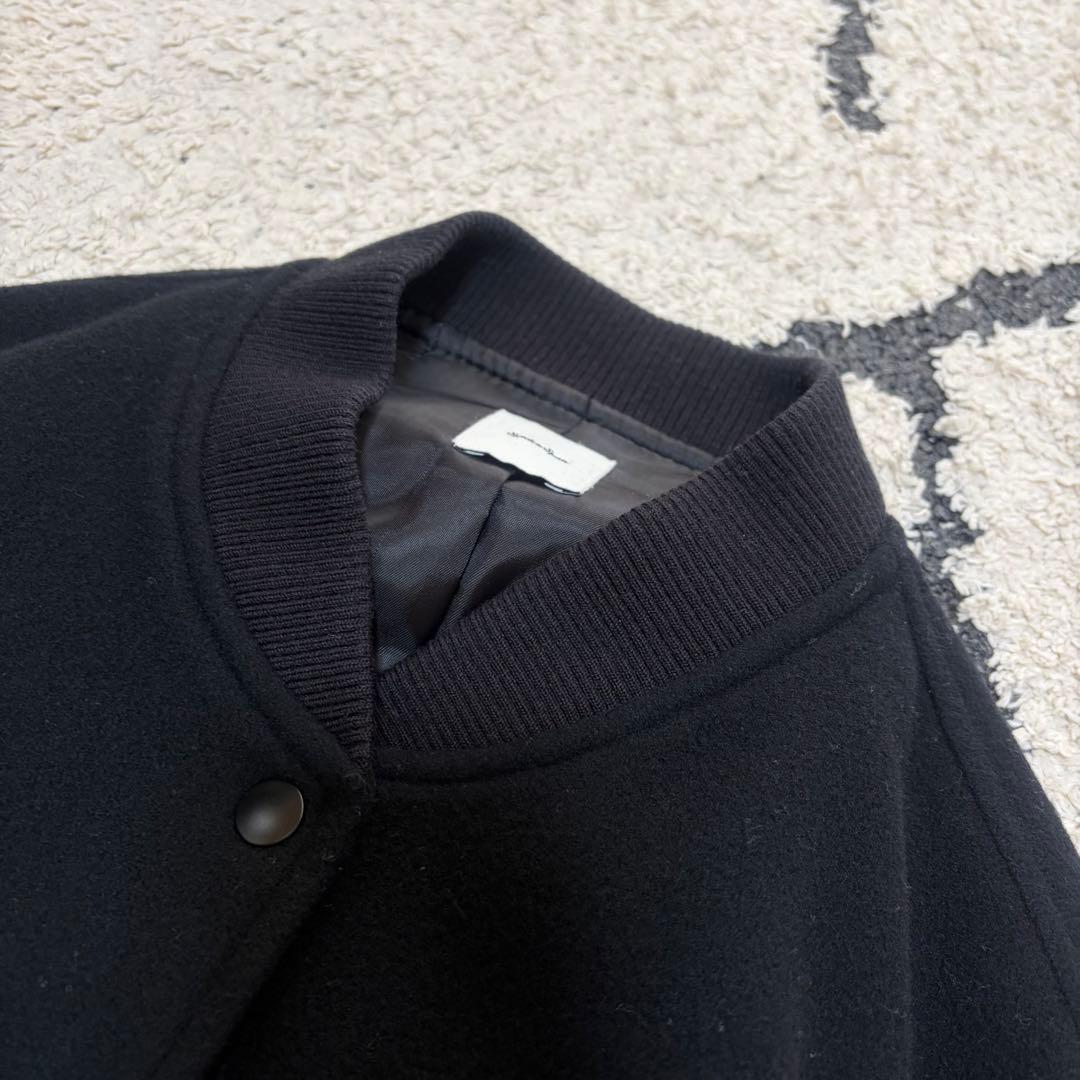 Spick & Span スタジアムジャンパー ブラック 38 M